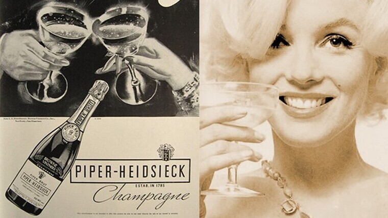 Pezsgő a vásznon – a Piper-Heidsieck, Marilyn Monroe és az Oscar-gálák Pezsgő a vásznon – a Piper-Heidsieck, Marilyn Monroe és az Oscar-gálák